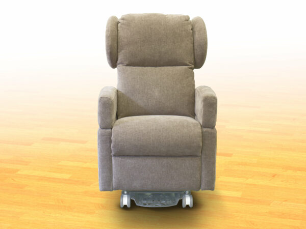poltrona relax robotica disabili con appoggiatesta braccioli fianchi staccabili
