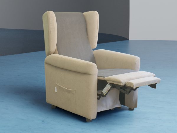 poltrona relax ventilata posizione tv 90 gradi