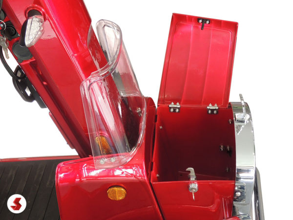 scooter anziani cassetto portaoggetti
